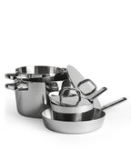 Bateria de Cozinha Triply de Aço Inoxidável 4 peças