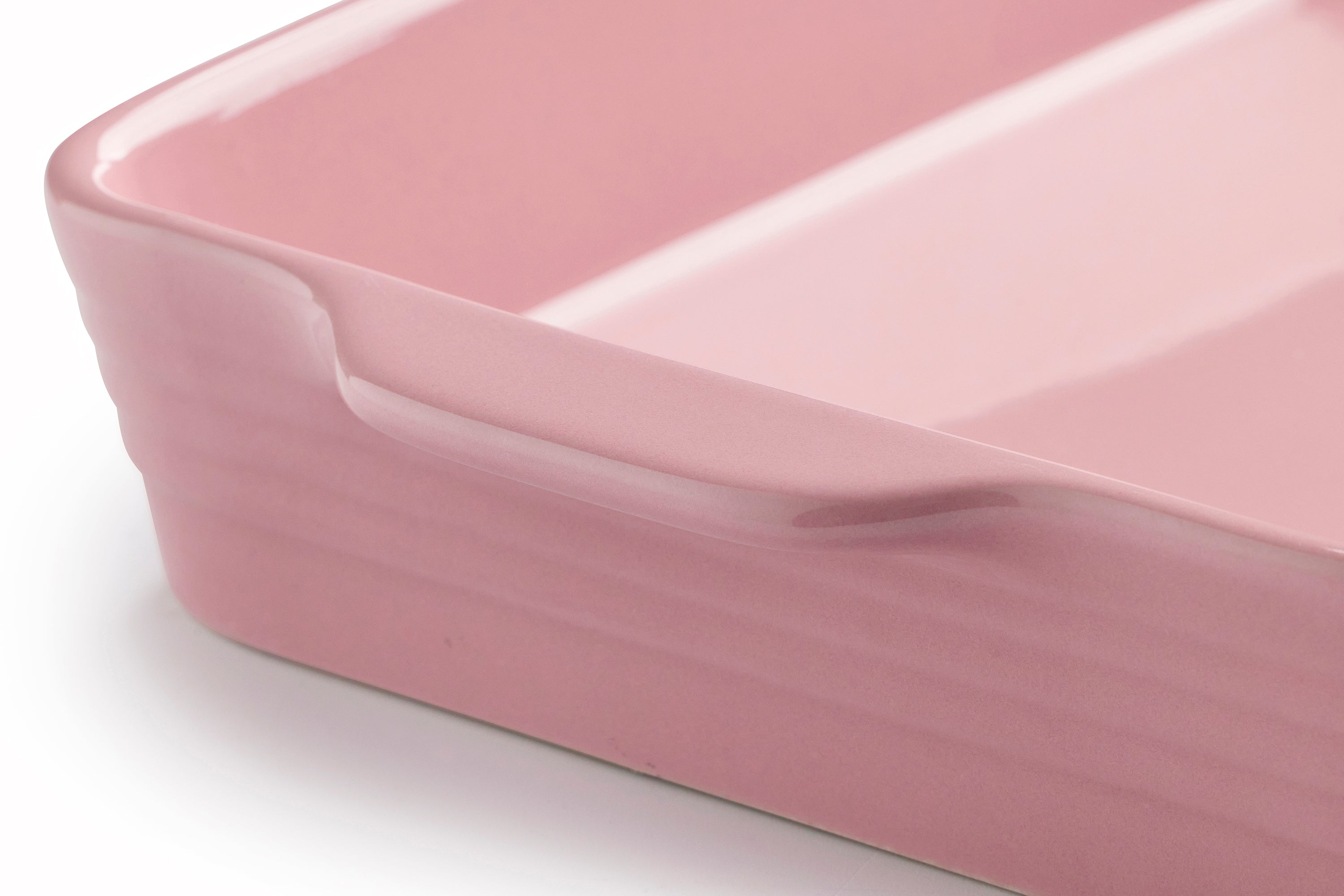 Conjunto de 2 Assadeiras Rosa Brilhante
