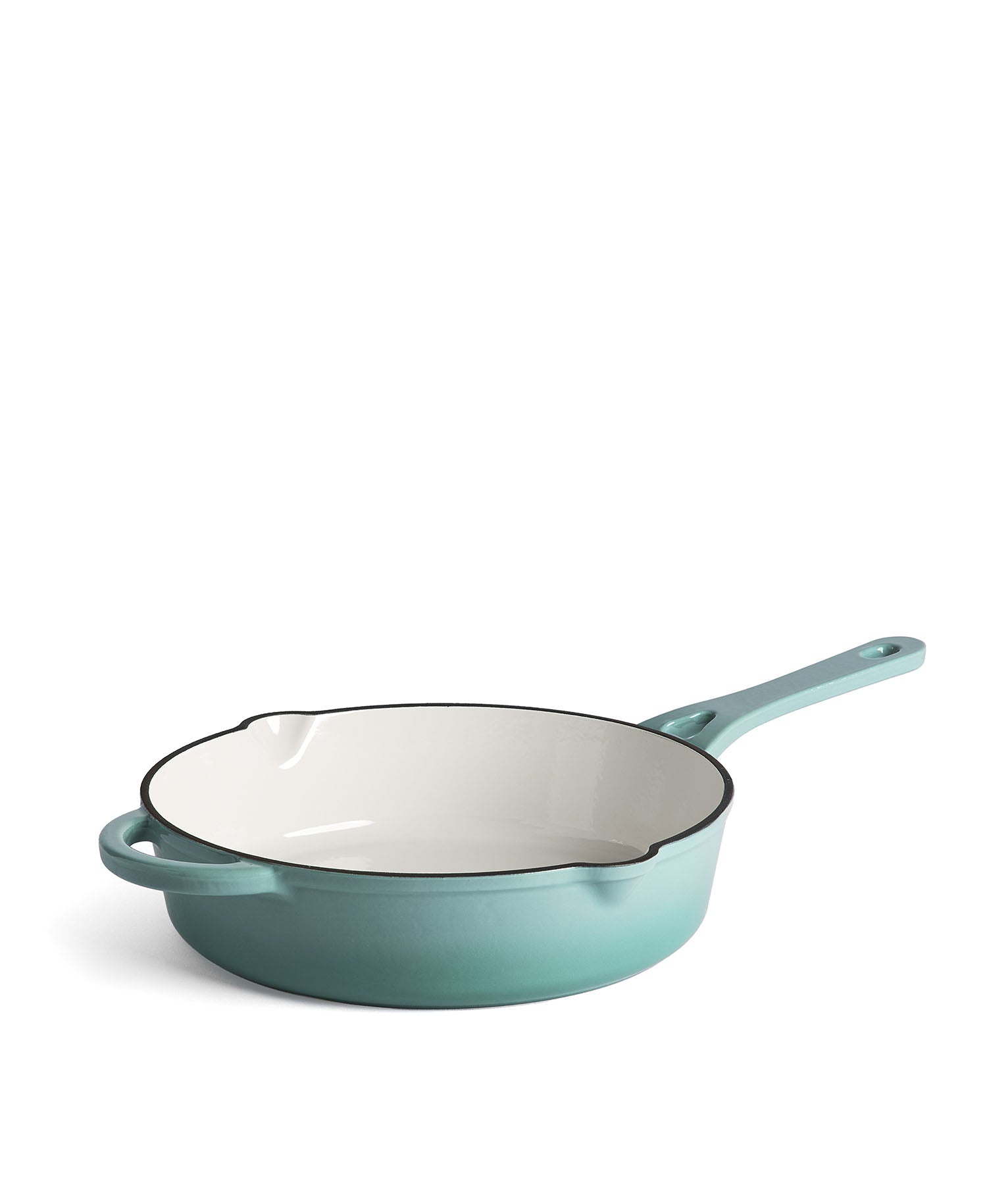 Caçarola Baixa de Ferro Fundido com Tampa 28 cm de diâmetro Retro Verde