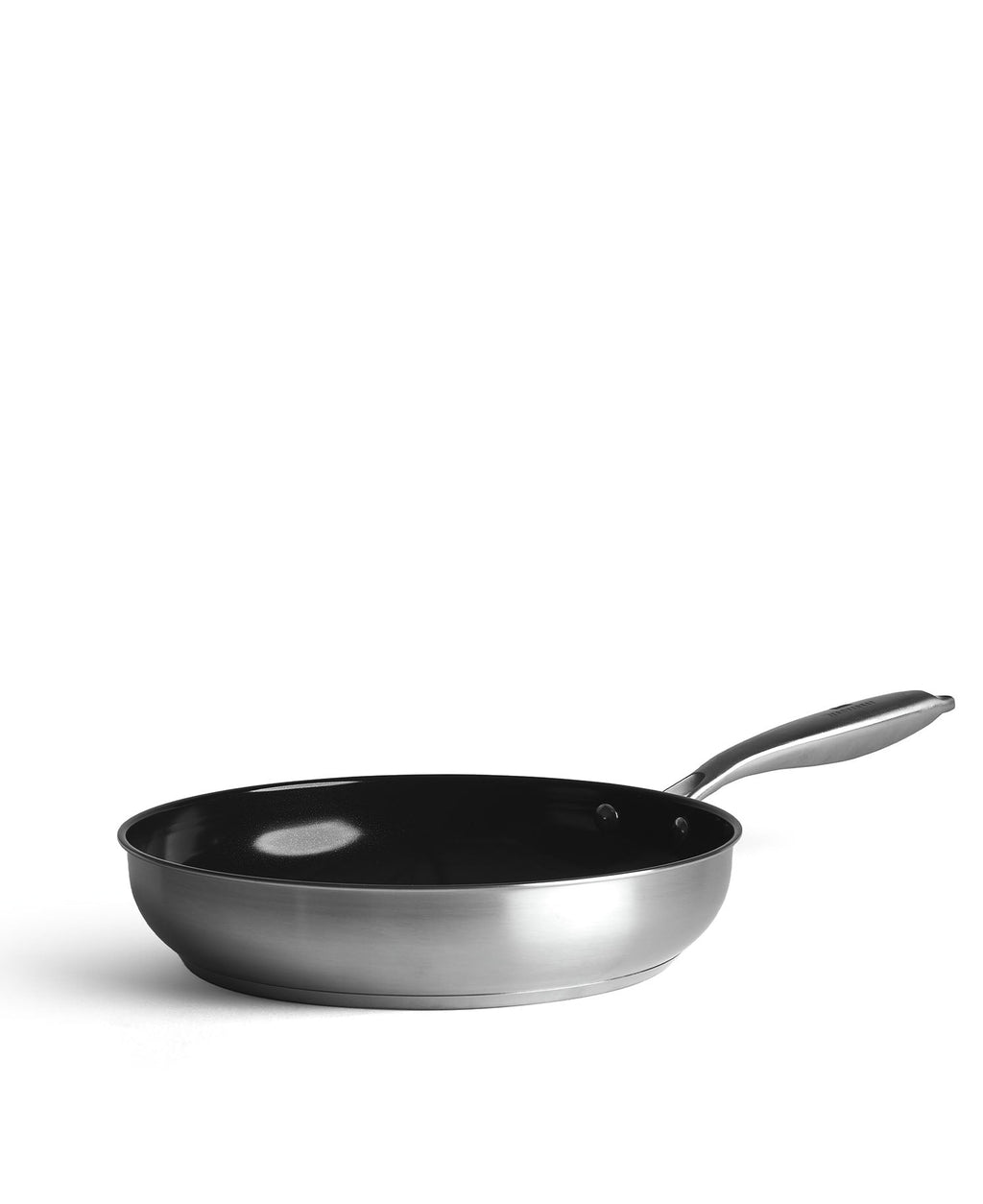 Frigideira Profissional em Aço Inoxidável com Revestimento Cerâmico 28 cm de diâmetro