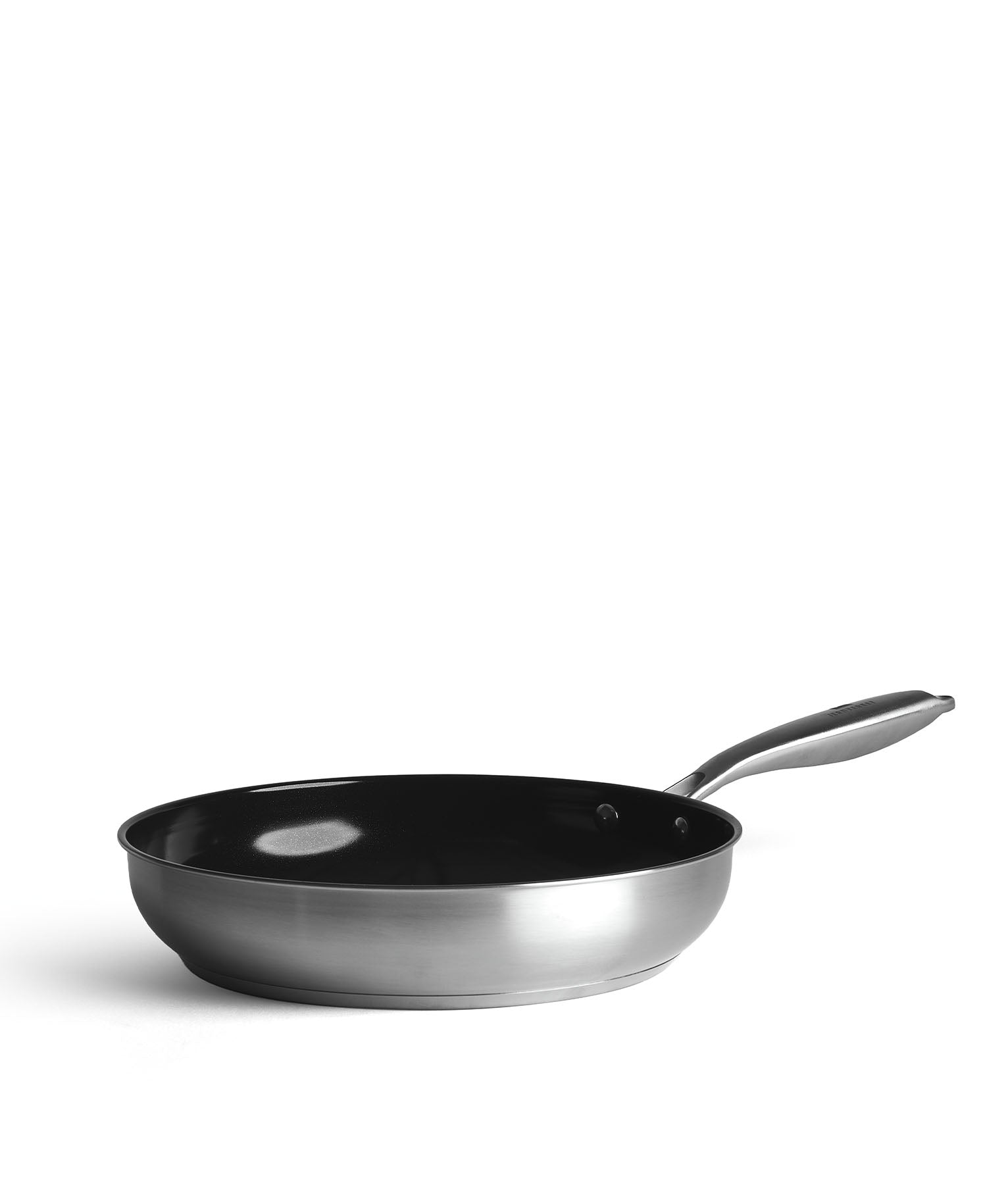 Frigideira Profissional em Aço Inoxidável com Revestimento Cerâmico 28 cm de diâmetro