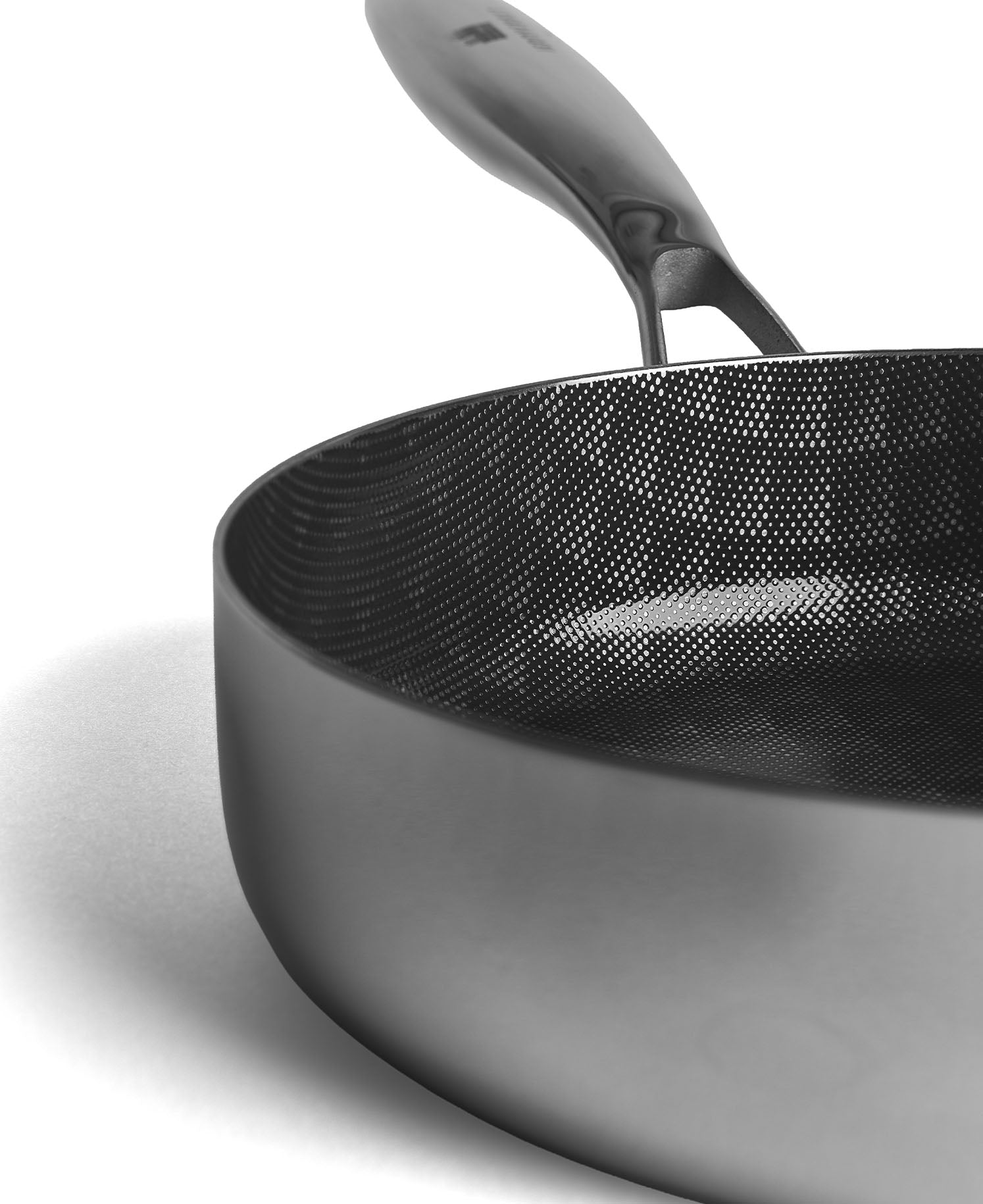 Frigideira Sauté de 28 cm de diâmetro em Aço Inoxidável com Revestimento Cerâmico