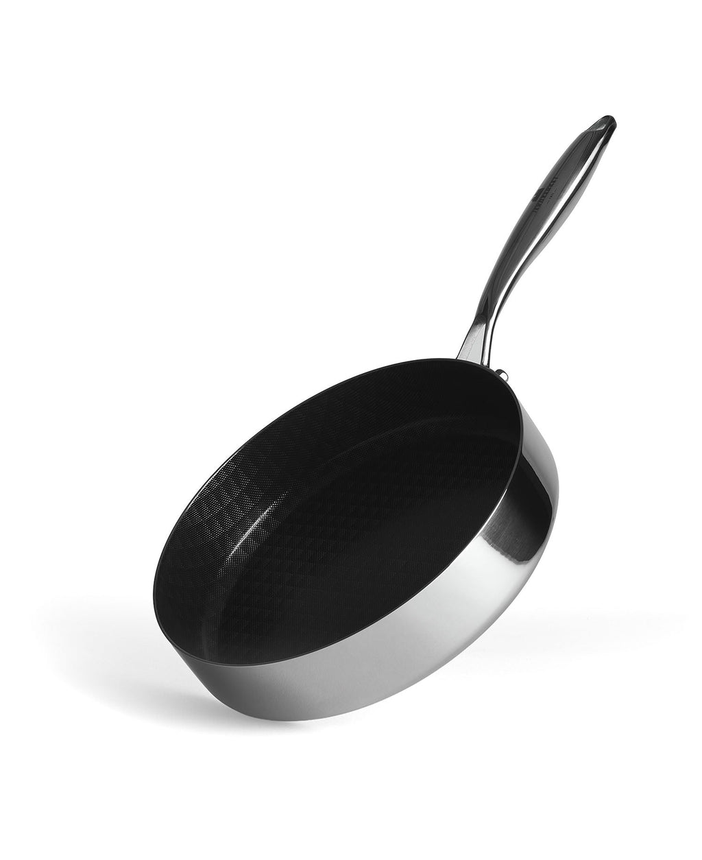 Frigideira Sauté de 28 cm de diâmetro em Aço Inoxidável com Revestimento Cerâmico