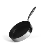 Frigideira Sauté de 28 cm de diâmetro em Aço Inoxidável com Revestimento Cerâmico