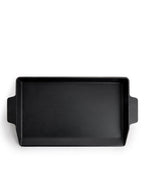 Kit Chapa de Ferro Fundido Burger & Grill Preta 40x25 cm