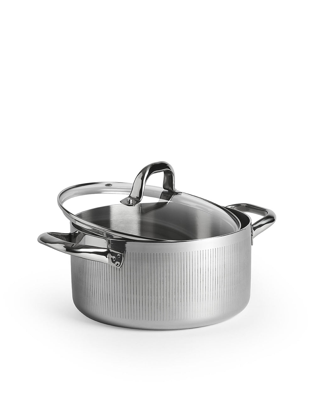 Bateria de Cozinha 4 peças Triply Aço Inoxidável