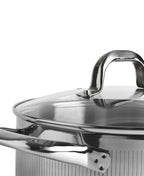 Panela com tampa 5,4 litros Triply Aço Inoxidável