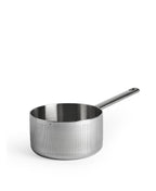 Caçarola com Tampa 2,5 Litros Triplo Aço Inoxidável