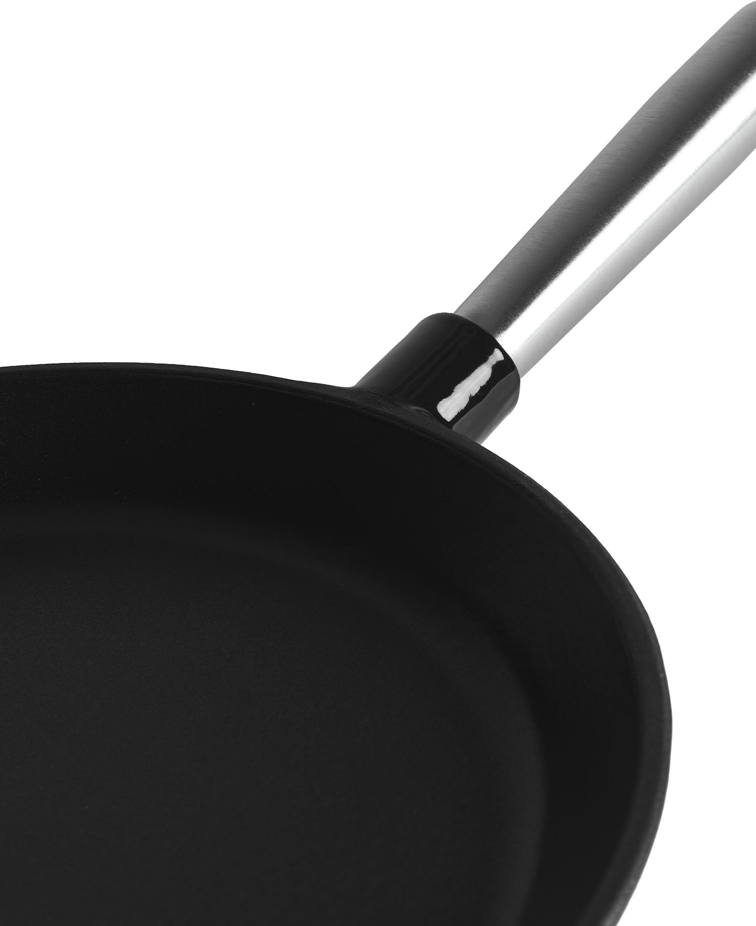Frigideira de Ferro Fundido 28 cm de diâmetro Preta com Pega Amovível