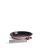 Frigideira de Ferro Fundido Rosa Retro 28 cm com Cabo Amovível