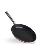Frigideira de Ferro Fundido Rosa Retro 28 cm com Cabo Amovível