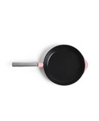 Frigideira de Ferro Fundido Rosa Retro 28 cm com Cabo Amovível