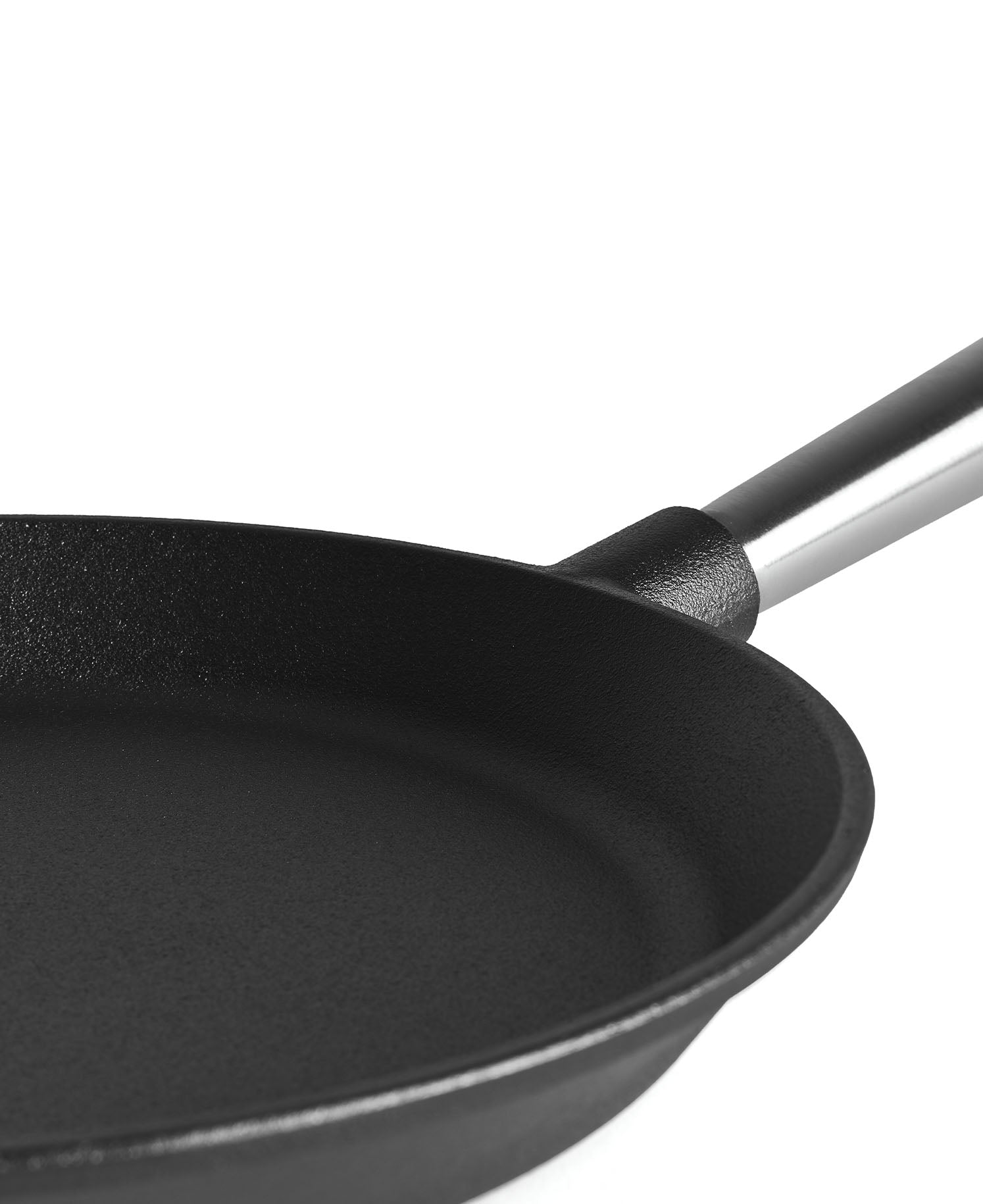 Frigideira de Ferro Fundido 28 cm de diâmetro com Pega Amovível e Revestimento Vegetal