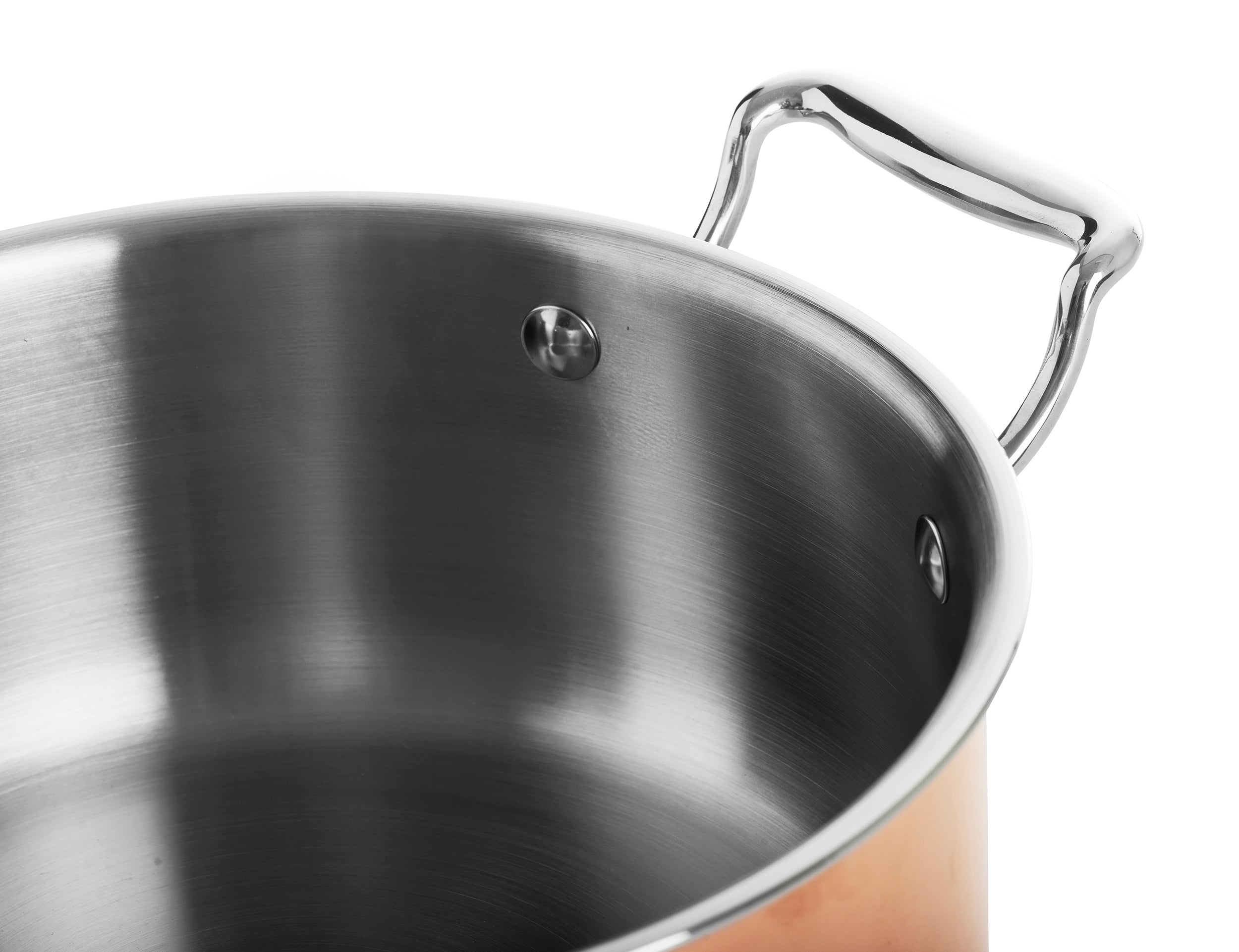 Panela de Cobre com Tampa 22 cm de diâmetro