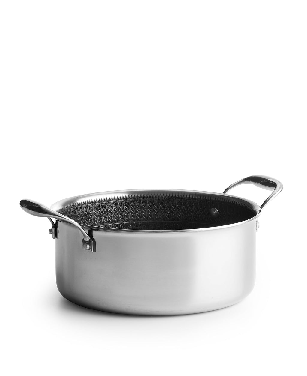 Panela Antiaderente Honeycomb com tampa 24 cm de diâmetro