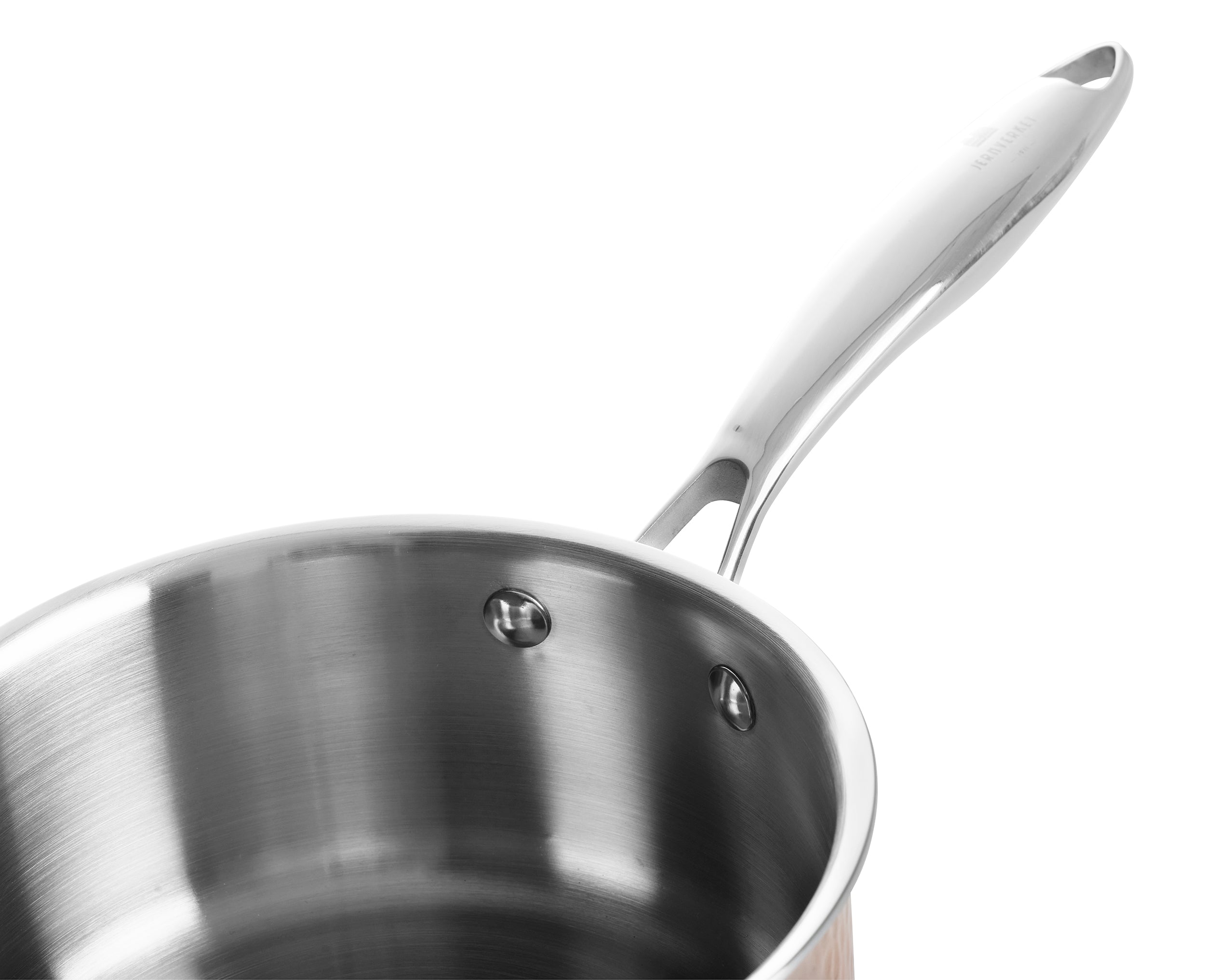 Caçarola de Cobre Martelado com Tampa 18 cm de diâmetro