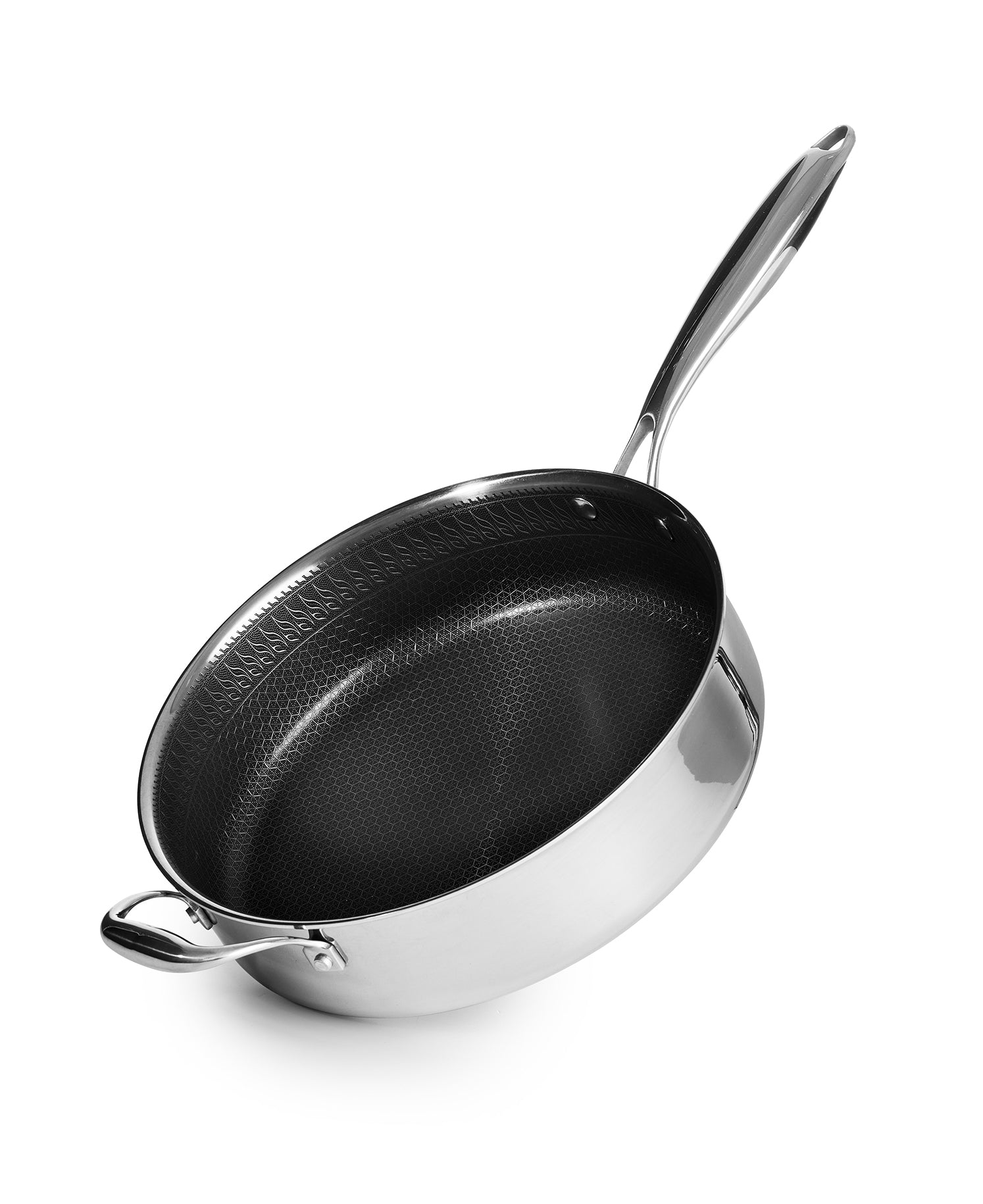 Frigideira Antiaderente Honeycomb com Tampa 28 cm de diâmetro