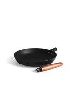 Frigideira de Ferro Fundido Leve 28 cm de diâmetro Preta