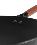 Frigideira de Ferro Fundido Leve 28 cm de diâmetro Preta