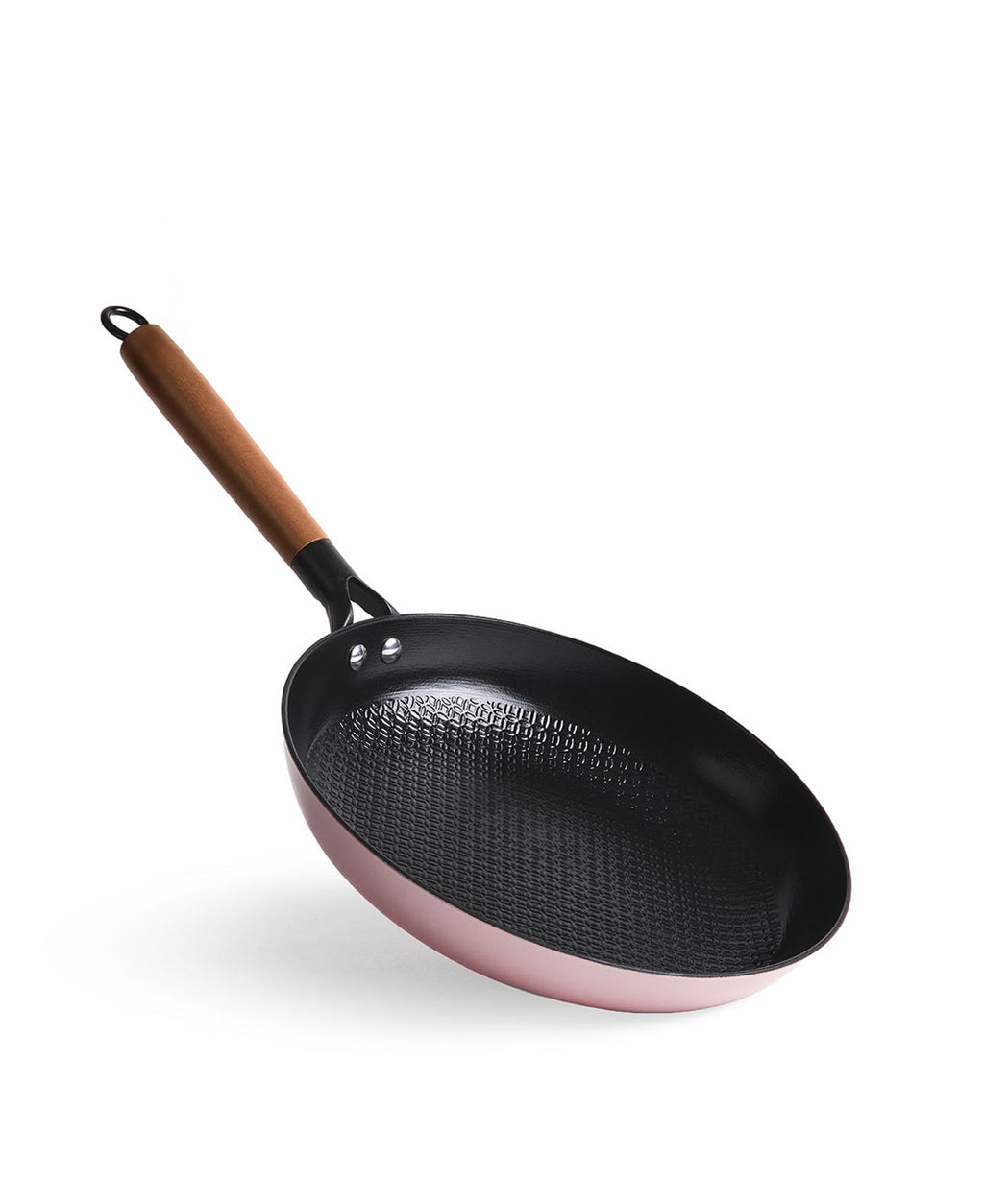 Frigideira de Ferro Fundido Leve 28 cm de diâmetro Rosa Retro