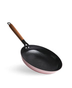 Frigideira de Ferro Fundido Leve 28 cm de diâmetro Rosa Retro
