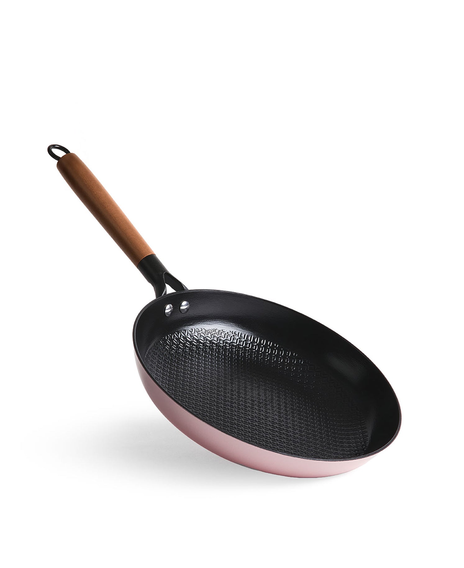 Frigideira de Ferro Fundido Leve 28 cm de diâmetro Rosa Retro